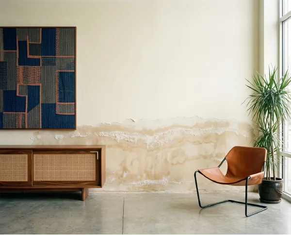 Humedad por capilaridad en Castelldefels